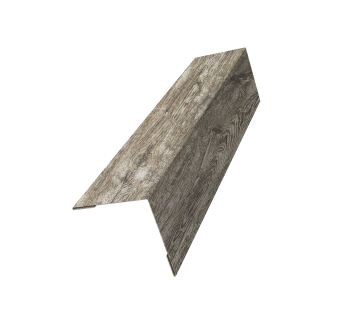 картинка Угол внешний 50х50 0,45 Print Elite Nordic Wood TwinColor (2м) Центр Кровли