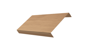 картинка Ламель обратная 150 забора жалюзи Texas 0,45 Print Elite с пленкой Honey Wood TwinColor Центр Кровли