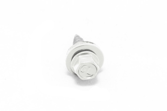 картинка Саморез 4,8х19 Grand Line Pro с керамическим покрытием UltraZinc RAL 9003 Центр Кровли