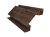 Планка угла внутреннего сложного Экобрус Grand Line 0,45 Print Elite Antique Wood TwinColor (2м) Центр Кровли