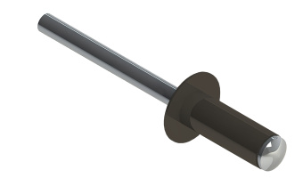 картинка Заклёпка вытяжная Daxmer 4,0х10 RAL 7013 (750шт) нерж/нерж Центр Кровли
