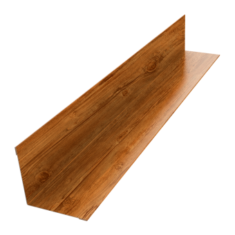 картинка Угол внутренний 70х70 0,45 Print Elite Golden Wood TwinColor (3м) Центр Кровли