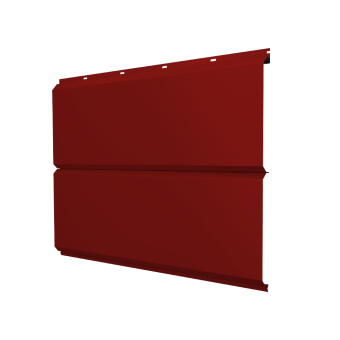 картинка Софит ЭкоБрус new без перфорации 0,45 PE с пленкой RAL 3011 коричнево-красный Центр Кровли