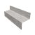 Отлив межэтажный 45 0,45 Print Elite Snow Wood TwinColor (2м) Центр Кровли