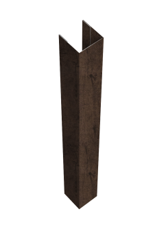 картинка Стойка жалюзи Texas 0,45 Print-Double Premium Antique Wood (2,5м) Центр Кровли