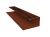 Планка П-образная БХ new 0,45 Print Elite Cherry Wood TwinColor (2м) Центр Кровли