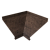 Угол отлива внутренний 250 0,45 Print Elite с пленкой Antique Wood TwinColor Центр Кровли