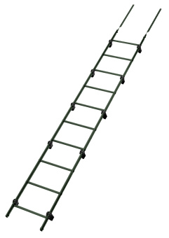 картинка Лестница кровельная Grand Line RAL 6020 2,76м Центр Кровли
