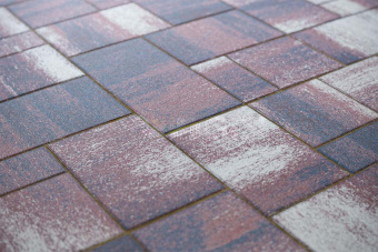 картинка Плитка тротуарная Steingot Colormix Мюнхен высота 60мм Аметист частичный прокрас Центр Кровли