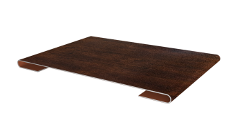 картинка Планка стыковочная 0,45 Print Premium Cherry Wood Dark FTC (3м) Центр Кровли