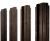 Штакетник П-образный B фигурный 0,45 Print-Double Elite Antique Wood Центр Кровли