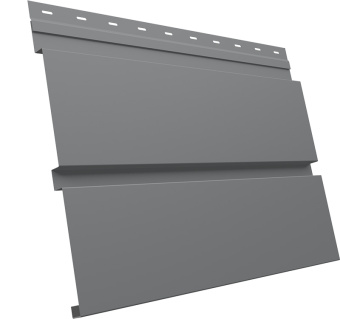 картинка Квадро Брус v02 Grand Line 0,5 Satin с пленкой RAL 7004 сигнальный серый Центр Кровли