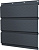 Софит металлический Классик в01 Grand Line полная перфорация 0,5 GreenCoat Pural БТ матовый с пленкой RR 23 темно-серый (RAL 7024 мокрый асфальт) Центр Кровли