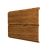 Софит ЭкоБрус new без перфорации 0,45 Print Elite Golden Wood TwinColor Центр Кровли