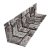 Угол внутренний 110х110 0,45 Print Elite Fine Stone TwinColor (3м) Центр Кровли