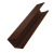 Крышка жалюзи Milan Slim 0,45 Print Elite Choco Wood TwinColor (2,5м) Центр Кровли