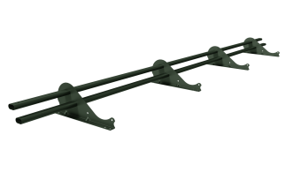 картинка Снегозадержатель трубчатый Snow Kit RAL 6020 3м Центр Кровли