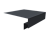 Планка околооконная сложная 200х50х18 (j-фаска) 0,5 Atlas X с пленкой RAL 7024 мокрый асфальт (3м) Центр Кровли