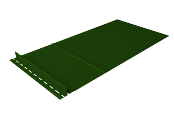 картинка Элемент обхода Кликфальц Pro левый 0,45 PE RAL 6002 лиственно-зеленый Центр Кровли