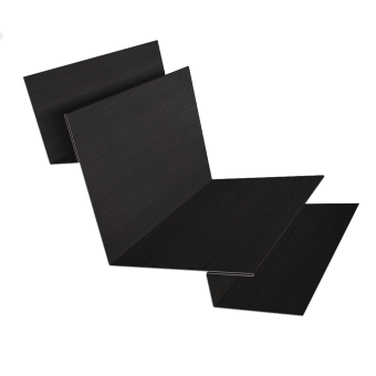 картинка Угол внутренний сложный 90 град. 0,45 Print Elite Coffee Wood TwinColor (2м) Центр Кровли