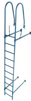 картинка Лестница стеновая Grand Line RAL 5005 2,76м Центр Кровли