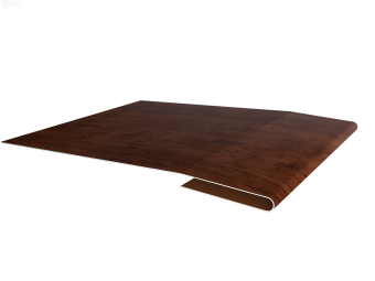 картинка Планка начальная 0,4 Print Premium Cherry Wood Fresh TwinColor (2м) Центр Кровли