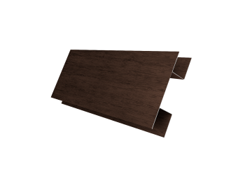 фото Планка H-образная Экобрус 0,45 Print Premium Antique Wood TwinColor (2м) Центр Кровли картинка Планка H-образная Экобрус 0,45 Print Premium Antique Wood TwinColor (2м) Центр Кровли