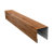 Планка боковая для забора из сайдинга (Блок-хаус new) 0,45 Print Premium Pine Wood Fresh (2,06м) Центр Кровли