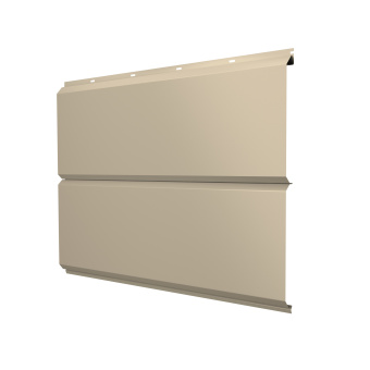 картинка ЭкоБрус new 0,45 PE с пленкой RAL 1015 светлая слоновая кость Центр Кровли