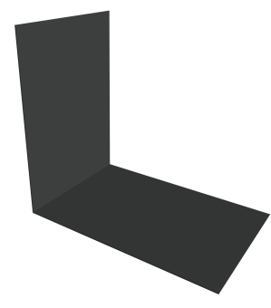 картинка Планка снегозадержания усиливающая Grand Line 0,5 Velur RAL 7016 антрацитово-серый (3м) Центр Кровли