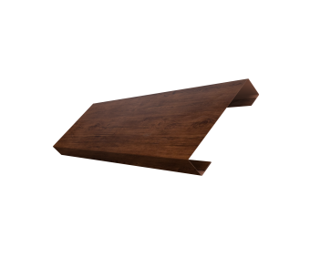 картинка Ламель лицевая 100 забора жалюзи Texas 0,45 Print Premium Cherry Wood Fresh TwinColor Центр Кровли
