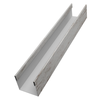 фото Стойка жалюзи Milan Slim 0,45 Print Elite Snow Wood TwinColor (3м) Центр Кровли картинка Стойка жалюзи Milan Slim 0,45 Print Elite Snow Wood TwinColor (3м) Центр Кровли