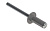 Заклёпка вытяжная Daxmer 3,2х8,0 RAL 7036 (1000 шт) сталь/сталь Центр Кровли