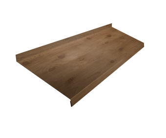 картинка Отлив простой 250 Grand Line 0,45 Принт Премиум Сосна Фреш (3м) Центр Кровли