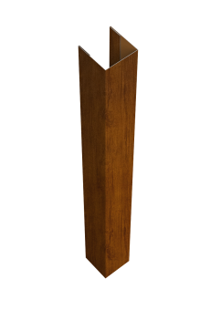 картинка Стойка жалюзи Texas 0,45 Print Premium Golden Wood Intense FTC (3м) Центр Кровли