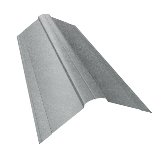 картинка Планка конька фигурного 150x150 0,45 Zn (2м) Центр Кровли